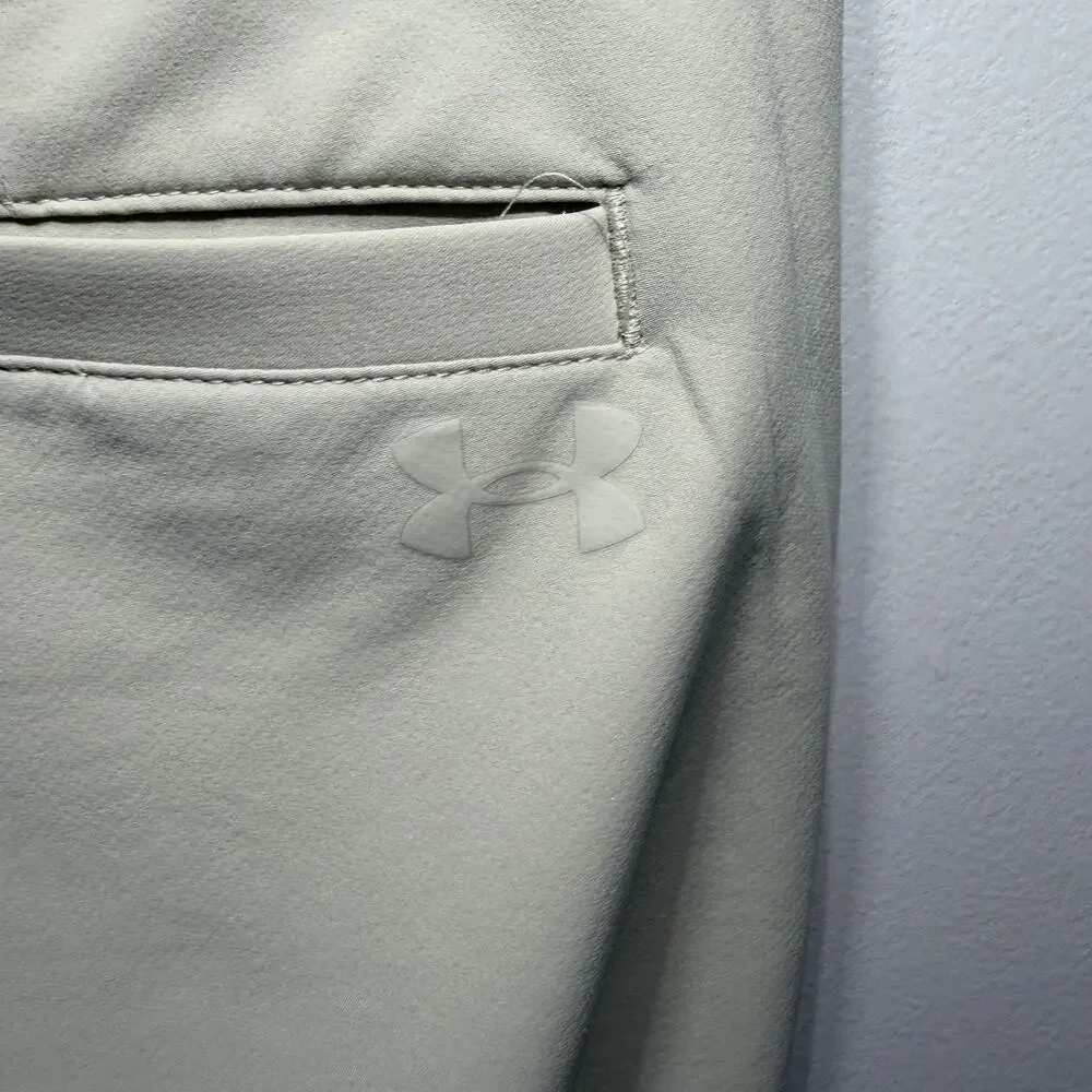 Under Armour Pants UA Tech Golf Stone Stretch Wicking Casual Vacation 34/30